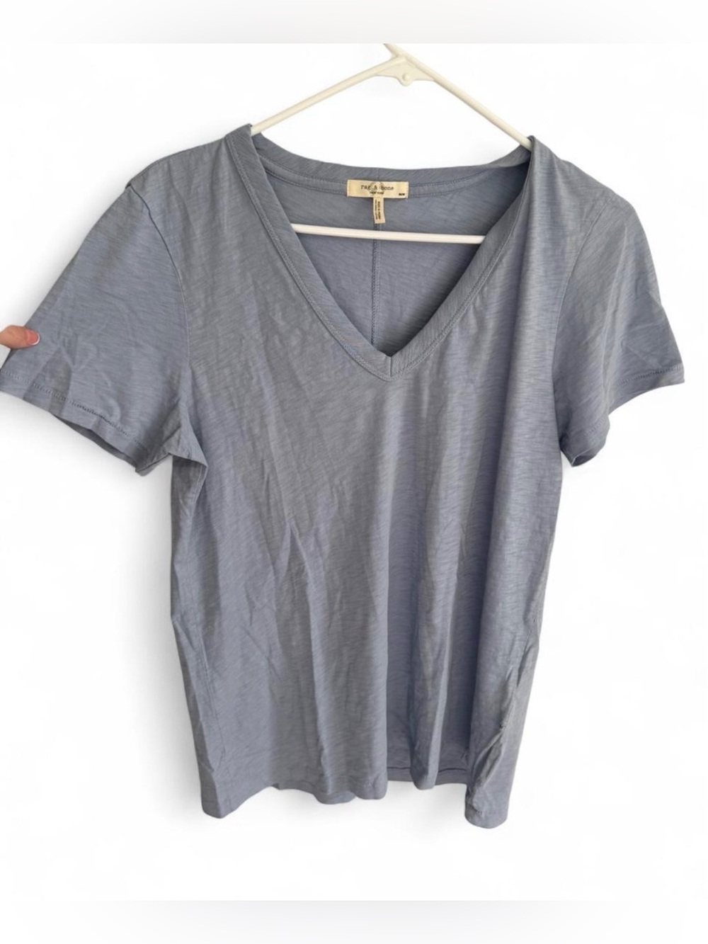 rag & bone V-Neck Short Sleeve Tee